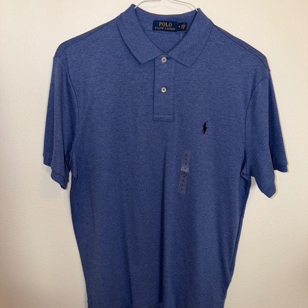 NWT- Soft Cotton Polo Shirt by Polo Ralph Lauren